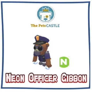 Officer Gibbon Neon