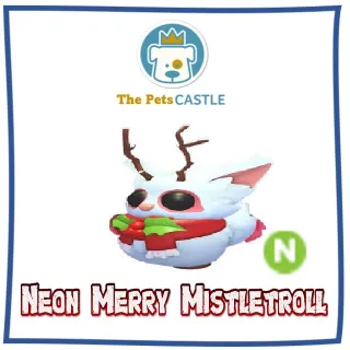 Neon Merry Mistletroll