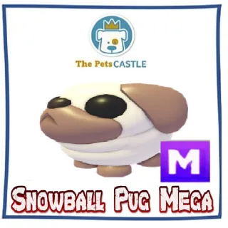 mega snowball pug