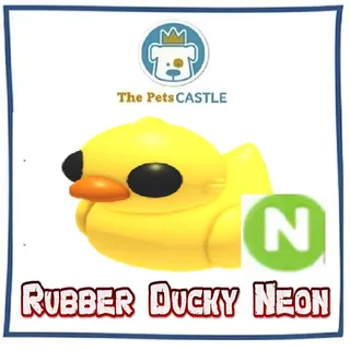 Rubber Ducky Neon