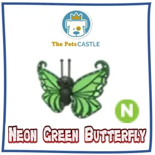 Neon Green Butterfly