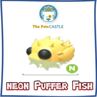 Neon Puffer Fish