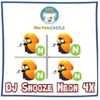 DJ Snooze neon