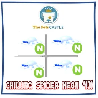 Chilling Spider neon