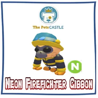 firefighter gibbon neon