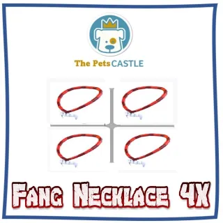 Fang Necklace 4X