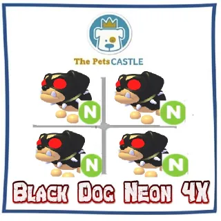 Black Dog  neon