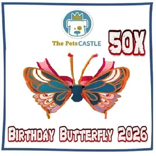 Birthday Butterfly 2026