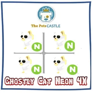 Ghostly Cat neon