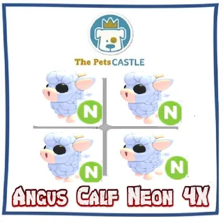 angus calf neon
