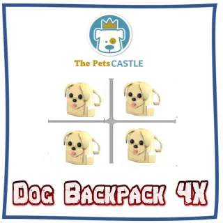 Dog Backpack 4X