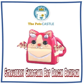 Strawberry Bat Dragon Backpack