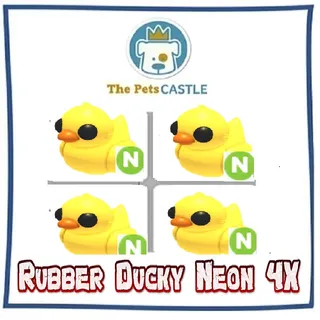 Rubber Ducky Neon