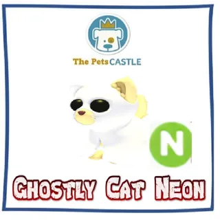 Ghostly Cat neon