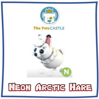 Neon Arctic Hare