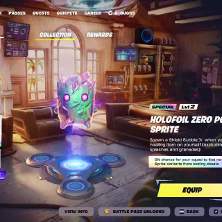 🍭Holofoil Zero Point Sprite🍭