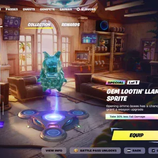 💎Gem Lootin' Llama Sprite - You Keep It💎