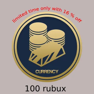 100 rubux[instant delivery]