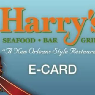 $20.00 Harry's Seafood Bar And Grill Gift Card