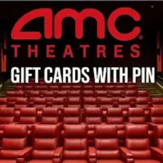 $37.00 AMC Giftcards Multiple Cards