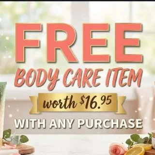 $16.95*2 BATH AND BODY WORKS FREE BODY CARE ITEM