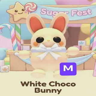 MEGA WHITE CHOCCY BUNNY