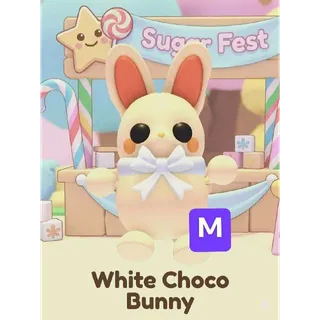 MEGA WHITE CHOCCY BUNNY