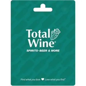 $500.00 USD TOTAL WINE gift card (totalwine.com)