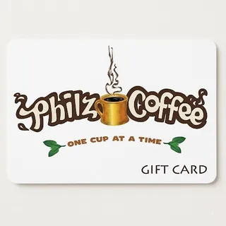$50.00 USD Philz Coffee gift card (philzcoffee.com)