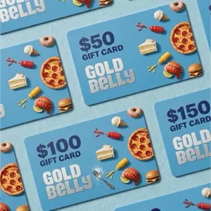 $100.00 USD GOLD BELLY gift card (goldbelly.com)