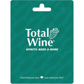 $500.00 USD TOTAL WINE gift card (totalwine.com)