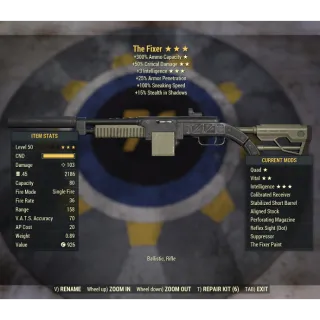 ★★★ The Fixer [Q/50c/3I] - PC