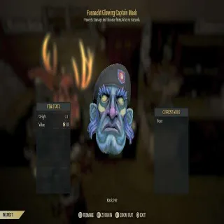 Glowing Captain Mask