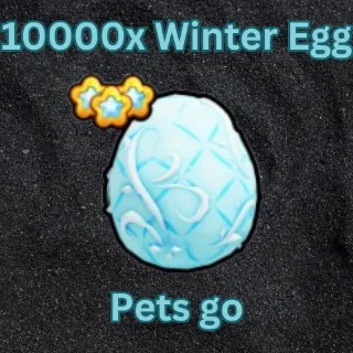 WINTER EGG PETS GO