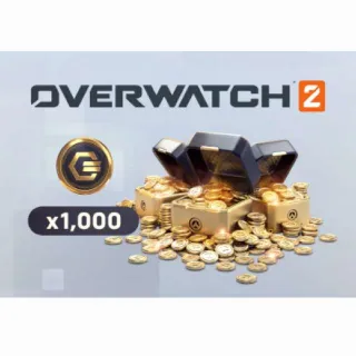 Overwatch Digital Code 1000 Coins