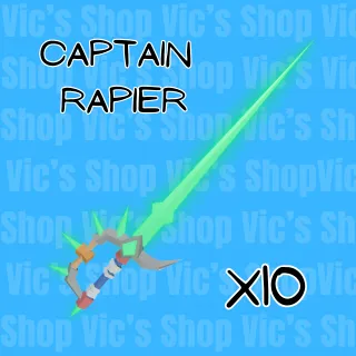 Weapon | x10 Captain Rapier