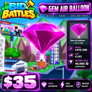 Gem Air Balloon #476/499