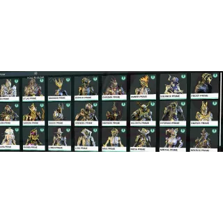 Any prime warframe 