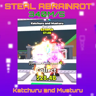 Ketchuru and Musturu 340m/s