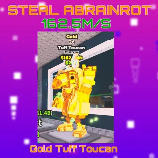 Gold Tuff Toucan WITH 26 MUTATION 162.5m/s