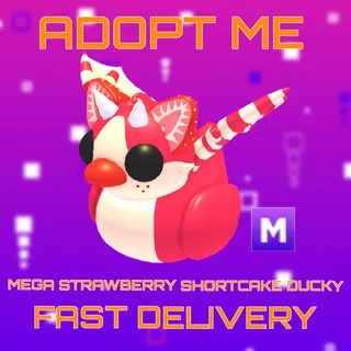 MEGA STRAWBERRY SHORTCAKE DUCKY