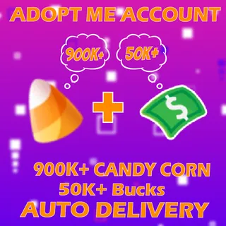 900K + CANDY CORN + 50K+ BUCKS (NO AGE UPS) (ALL IN 1 ACCOUNT)