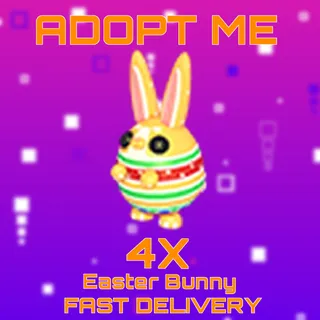 4X Easter Bunny
