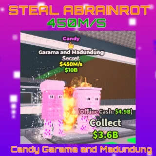 Candy Garama and Madundung 450m/s