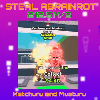 Ketchuru and Musturu 212.5m/s