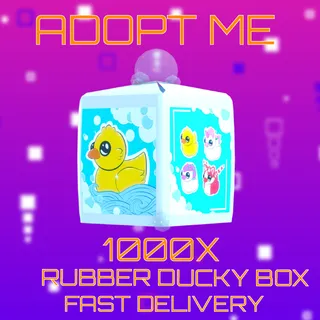1000X RUBBER DUCKY BOX