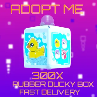 300X RUBBER DUCKY BOX