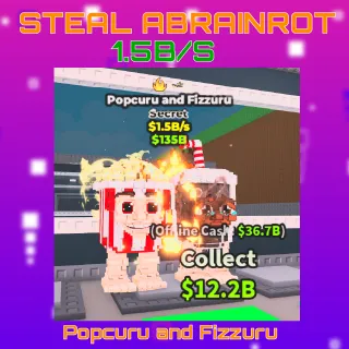 Popcuru and Fizzuru 1.5B/s
