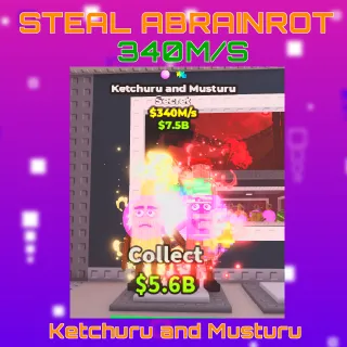 Ketchuru and Musturu 340m/s