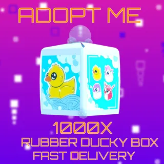 1000X RUBBER DUCKY BOX